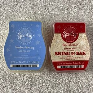 Scentsy Newborn Nursery and Red Delicious Scent Bars